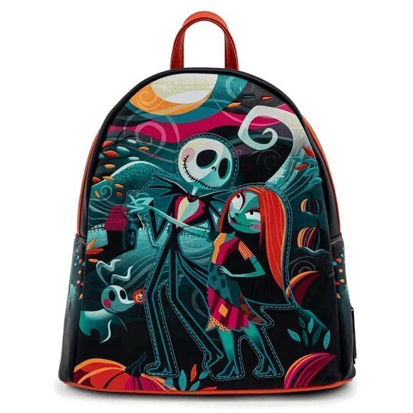 Loungefly Disney Nightmare Before Christmas Simply Meant to Be Mini Backpack - Picture 1 of 6